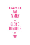 Bao B, collaboration avec Bao Family, coffret 12x33cl